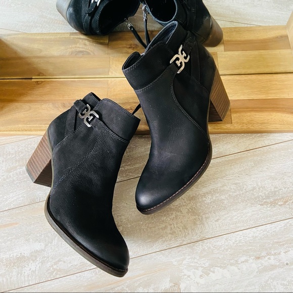 New Sam Edelman Morgon Nubuck Leather Ankle Bootie - Picture 1 of 10